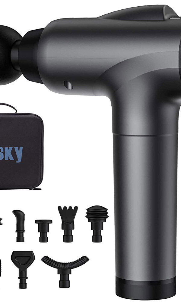 OLsky Massage Gun Deep Tissue, Handheld Electric Muscle Massager